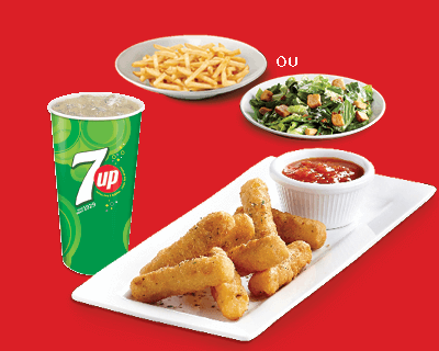 4 bâtonnets de fromage